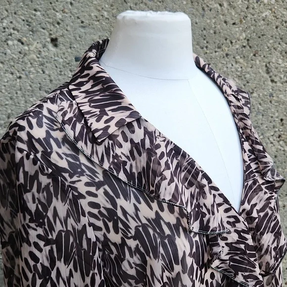 TED BAKER Ruffle Blouse - Picture 3 of 12